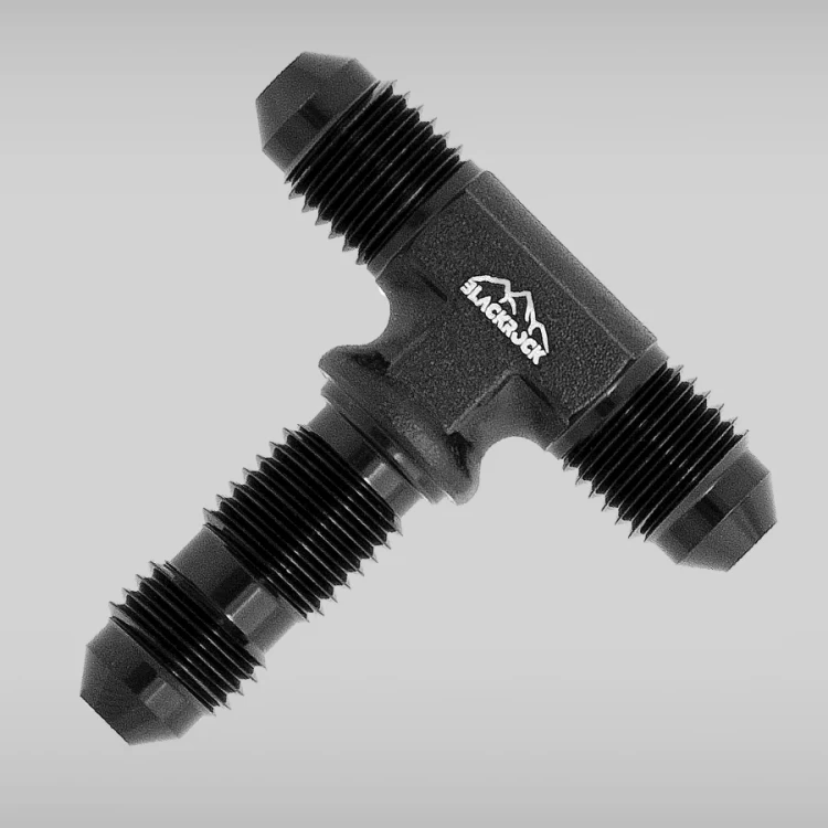 T-piece bulkhead AN union adapters